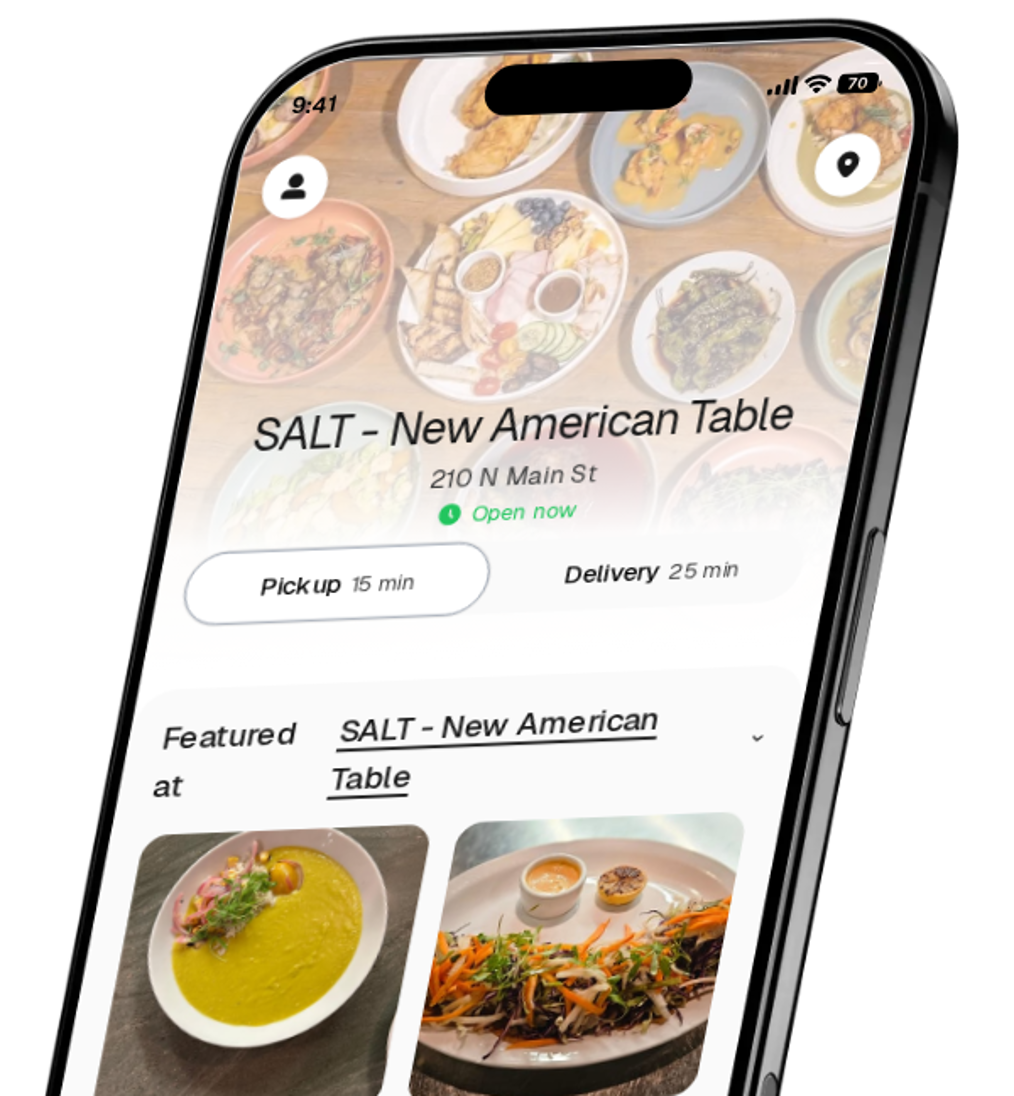 SALT - New American Table app preview